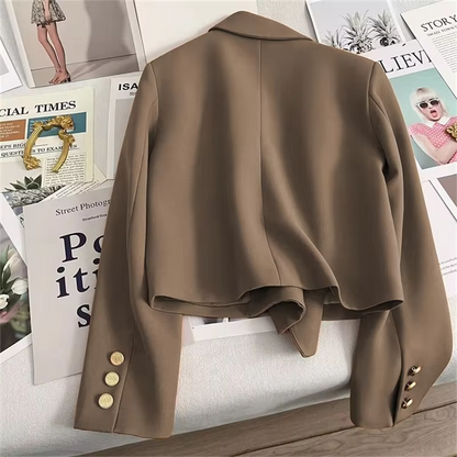 Sophia™ – Moderner Cropped Blazer