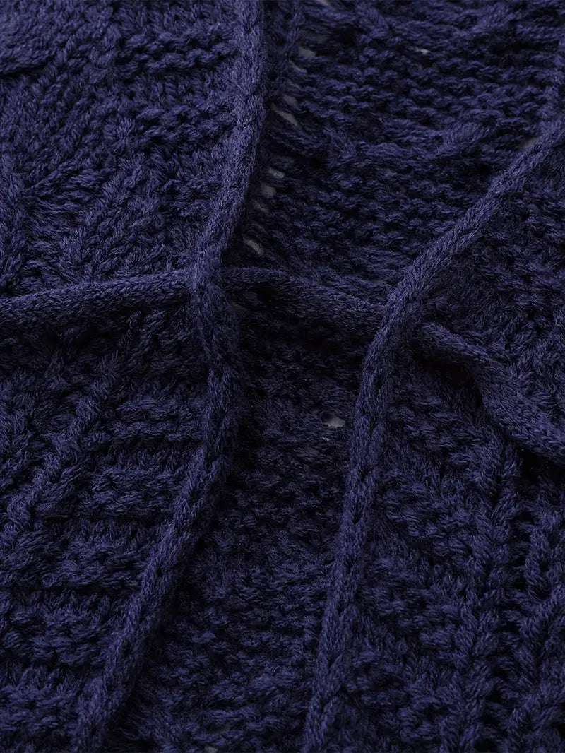 ELYRA™ | V-Ausschnitt Strickjacke