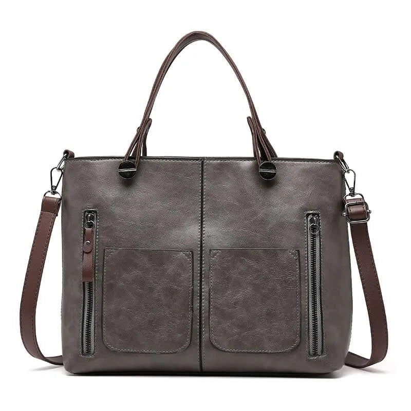 Amanda™ | Leder Schultertasche