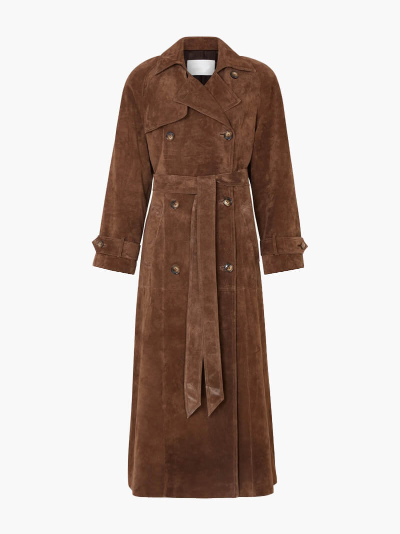 CHANTAL™ - Klassischer Trenchcoat mit Gürtel