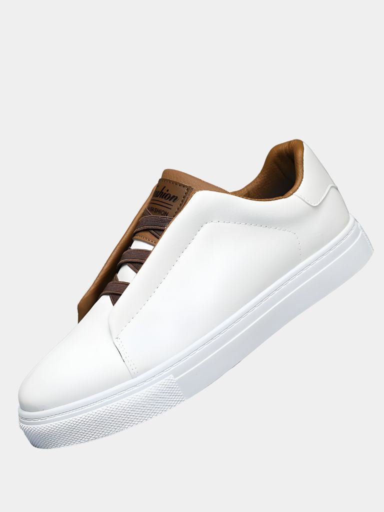Essentielle Moderne Leder Sneakers - Cross & Crown
