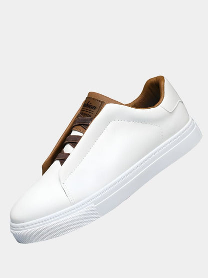 Essentielle Moderne Leder Sneakers - Cross & Crown