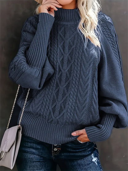 Linnea™ | Eleganter Pullover mit Zopfmuster