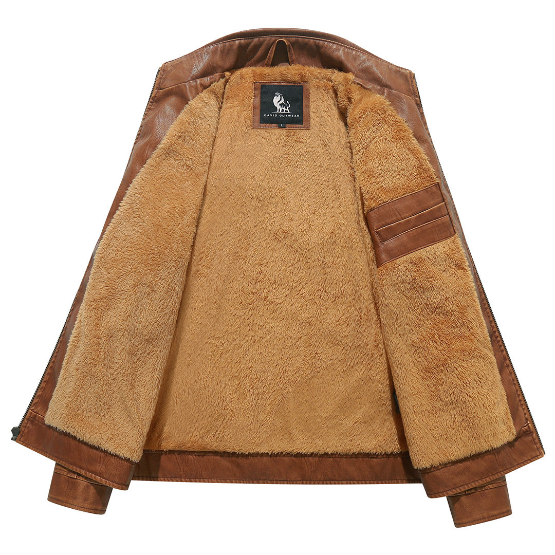 DANIEL PORTLAND™ | Biker Fleece Jacke