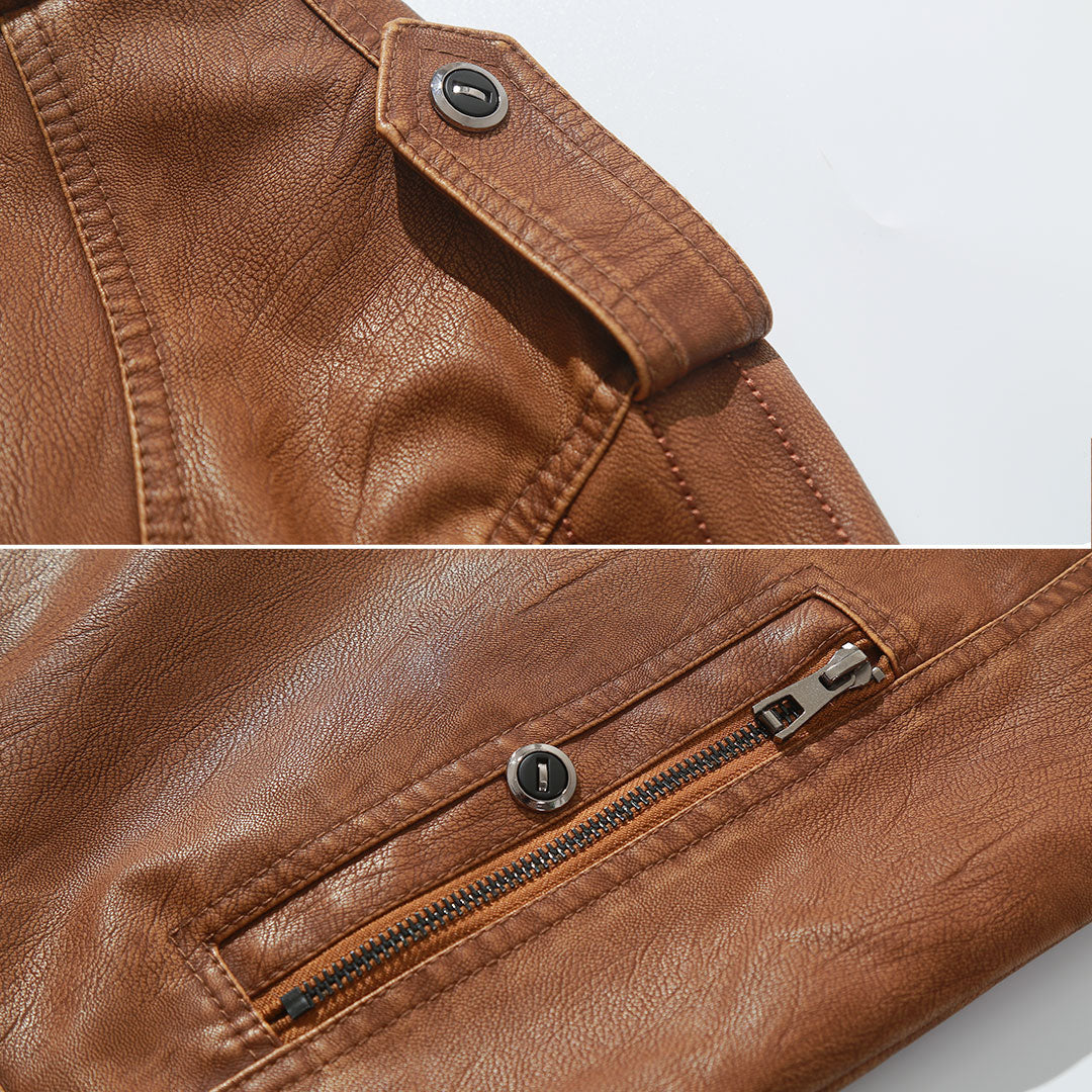 DANIEL PORTLAND™ | Biker Fleece Jacke