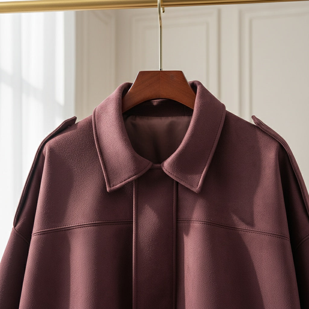 Koralle - Stilvoller Freizeitmantel