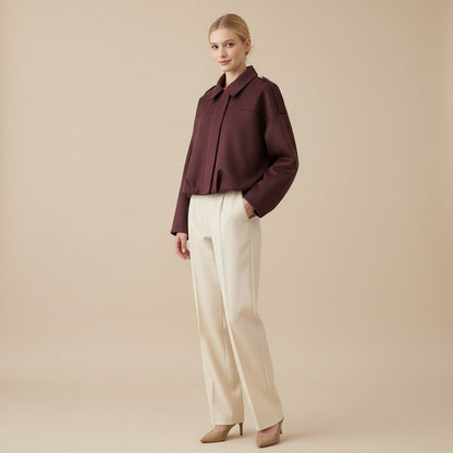 Koralle - Stilvoller Freizeitmantel