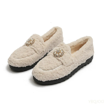 Gemütliche Perlen Slipper