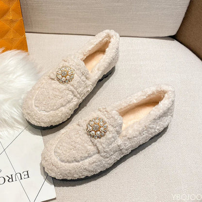 Gemütliche Perlen Slipper
