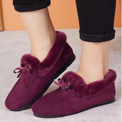 GemütlichePlüsch Damen Winter Mokassins