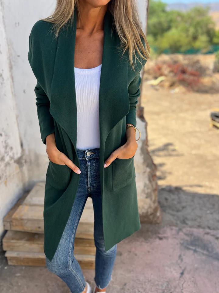 Adalise - Eleganter Langarm-Cardigan