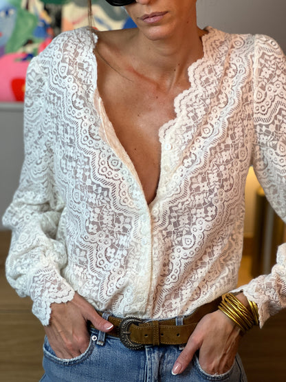 Britney | Strickbluse