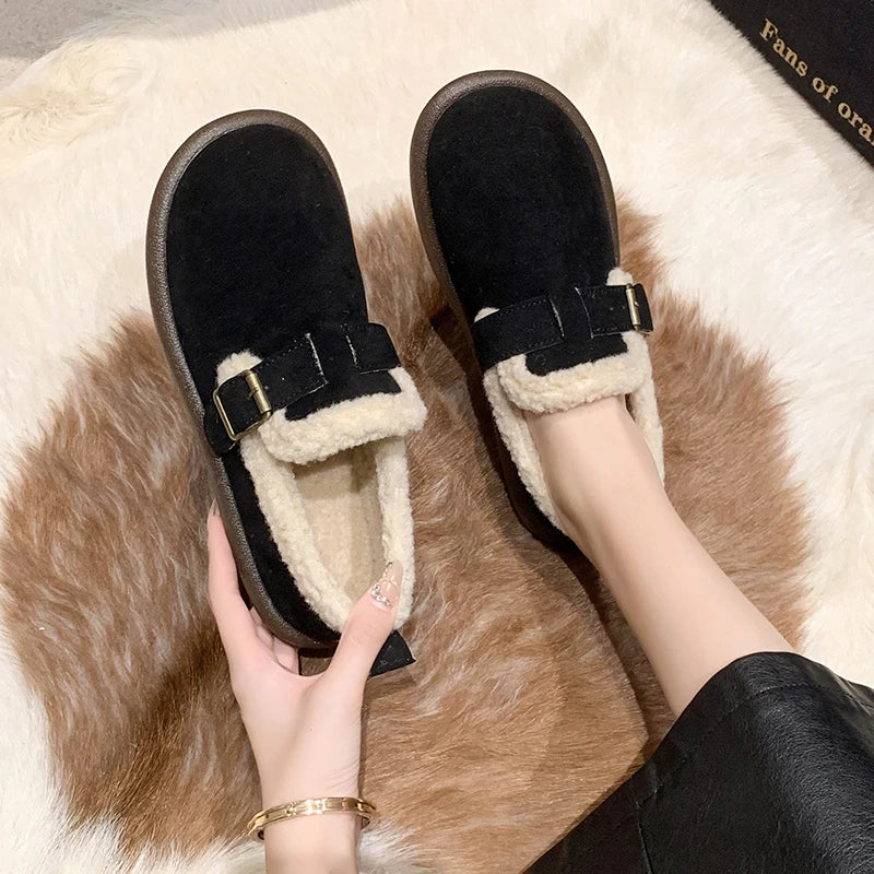 Bequeme Wildleder Slipper