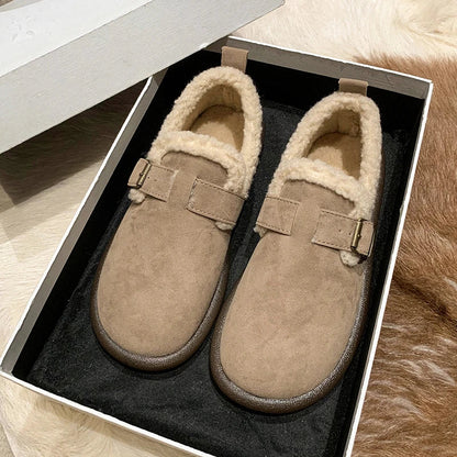 Bequeme Wildleder Slipper