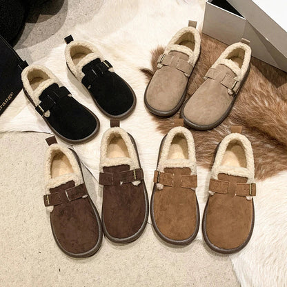 Bequeme Wildleder Slipper