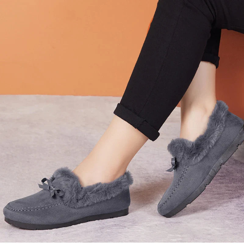 GemütlichePlüsch Damen Winter Mokassins