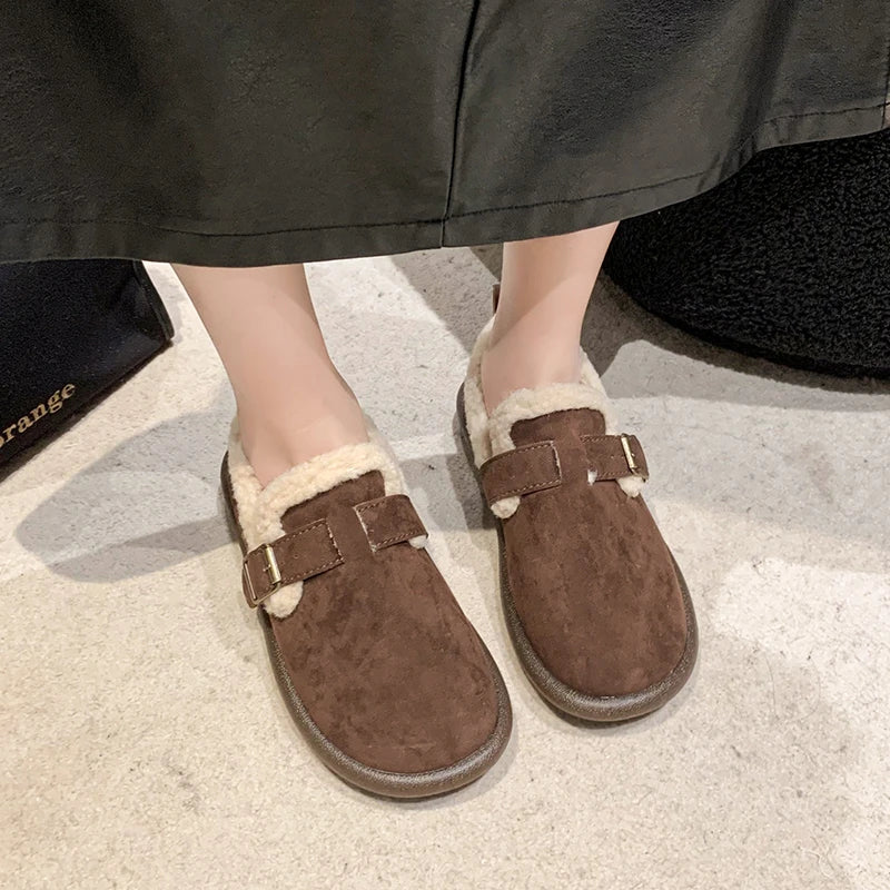 Bequeme Wildleder Slipper