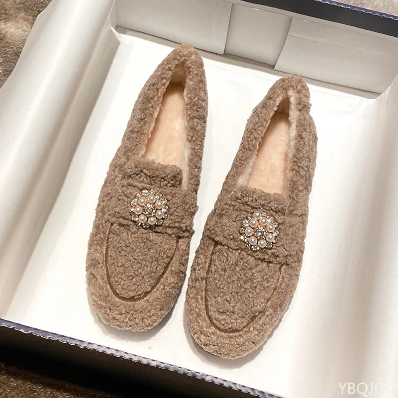 Gemütliche Perlen Slipper