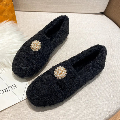 Gemütliche Perlen Slipper