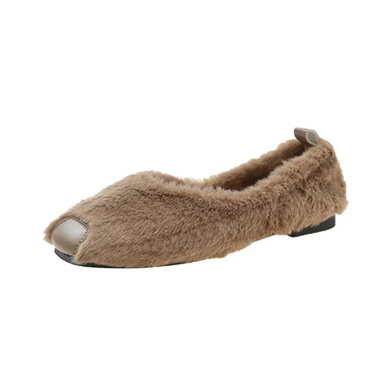 SnugFur Damen Winter Mokassins