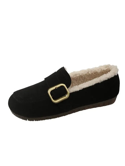Gemütliche Retro Damen-Ballen-Loafer
