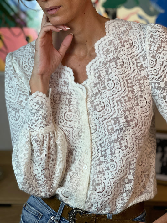 Britney | Strickbluse