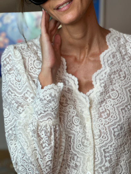 Britney | Strickbluse