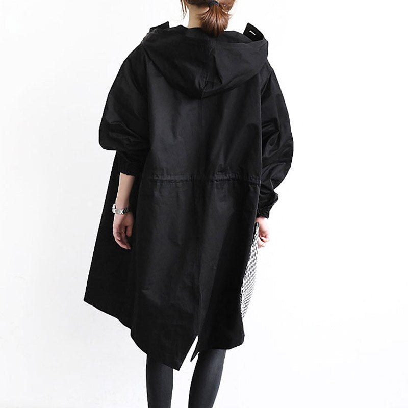 Elena | Trenchcoat mit Kapuze