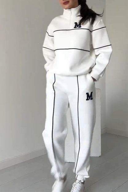 Thalynnae | Bequemer Pullover- und Hosen-Set