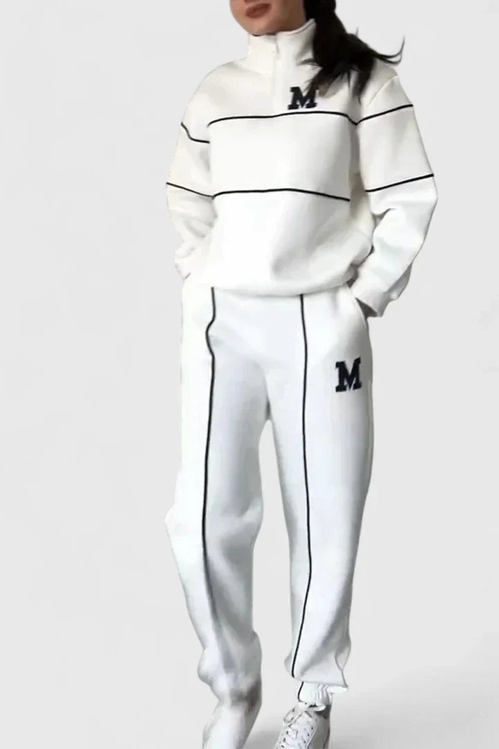 Thalynnae | Bequemer Pullover- und Hosen-Set