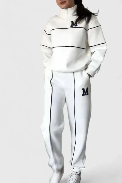 Thalynnae | Bequemer Pullover- und Hosen-Set