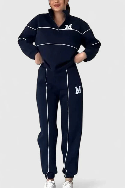 Thalynnae | Bequemer Pullover- und Hosen-Set