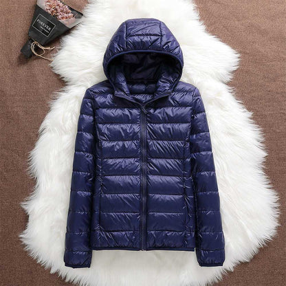 Kaia | Leichte Kapuzen-Pufferjacke