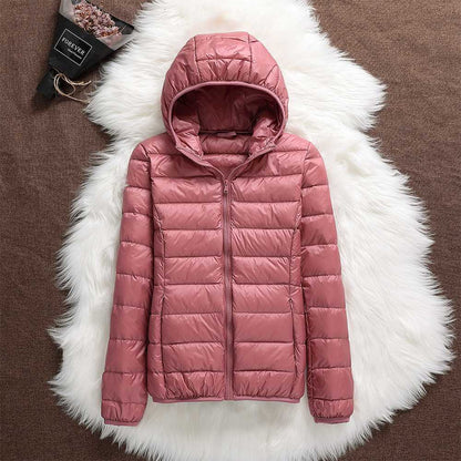 Kaia | Leichte Kapuzen-Pufferjacke