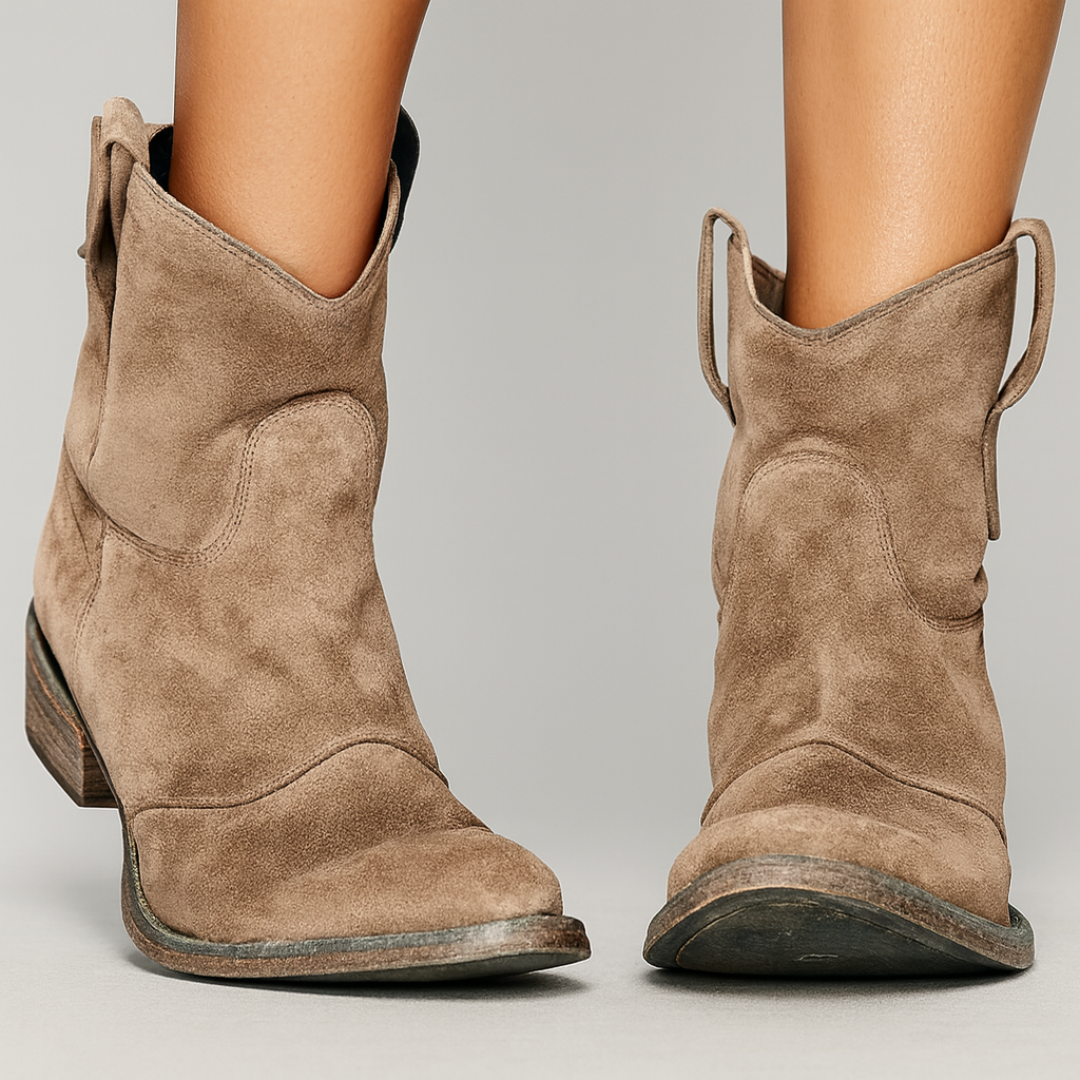 ELYRA™ | Wildleder Stiefeletten Premium