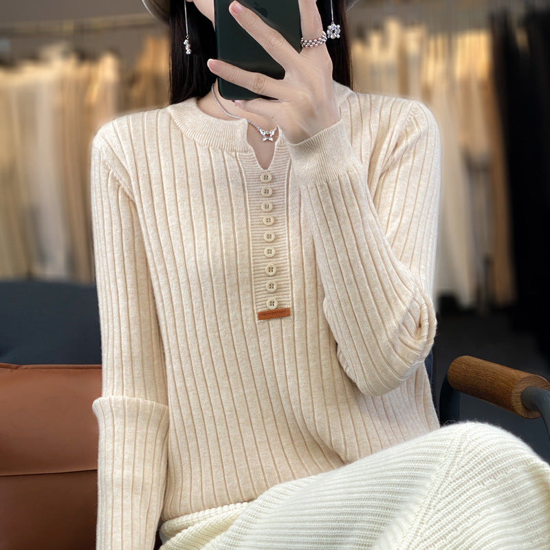 Rene ™ | Strickpullover mit V-Ausschnitt