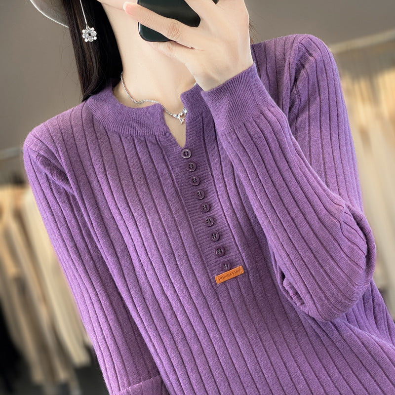 Rene ™ | Strickpullover mit V-Ausschnitt