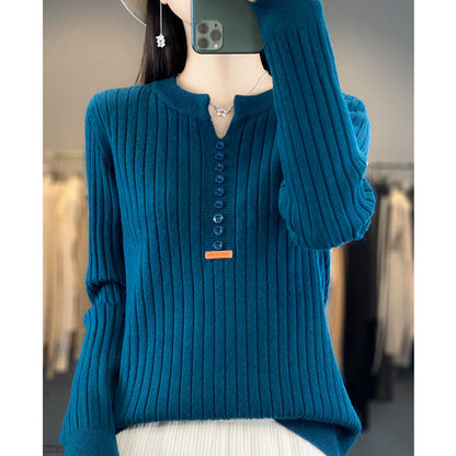 Rene ™ | Strickpullover mit V-Ausschnitt