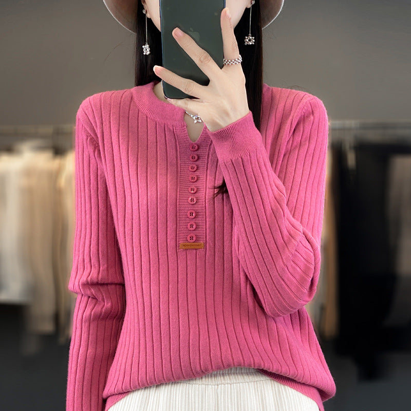 Rene ™ | Strickpullover mit V-Ausschnitt