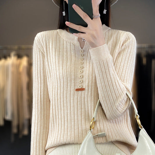 Rene ™ | Strickpullover mit V-Ausschnitt