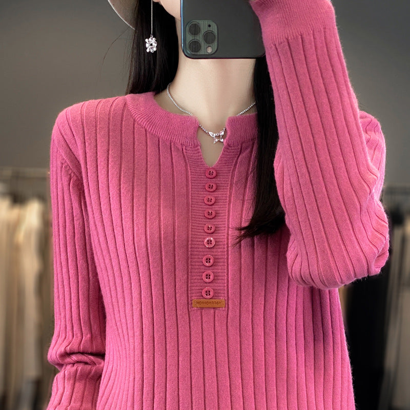Rene ™ | Strickpullover mit V-Ausschnitt