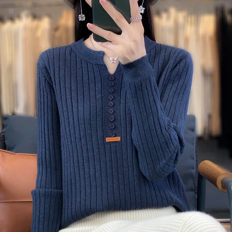 Rene ™ | Strickpullover mit V-Ausschnitt