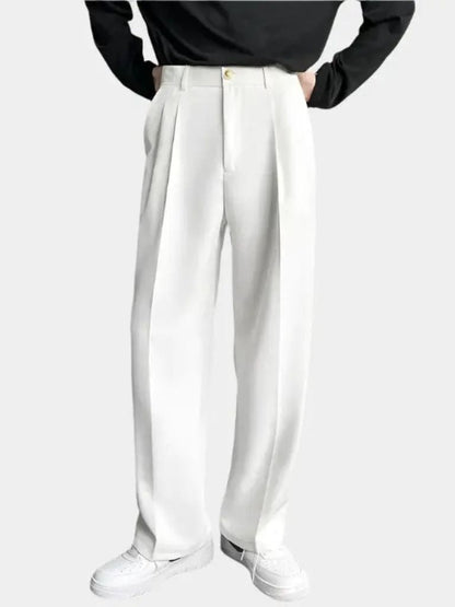 Minimalistische Old Money Hose - Cross & Crown