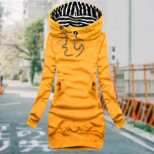 Becca | Slim-Fit Hoodie Dress Jacket