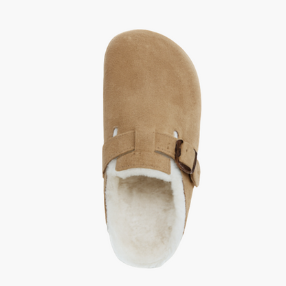 Lomari Winter Clogs – Beige
