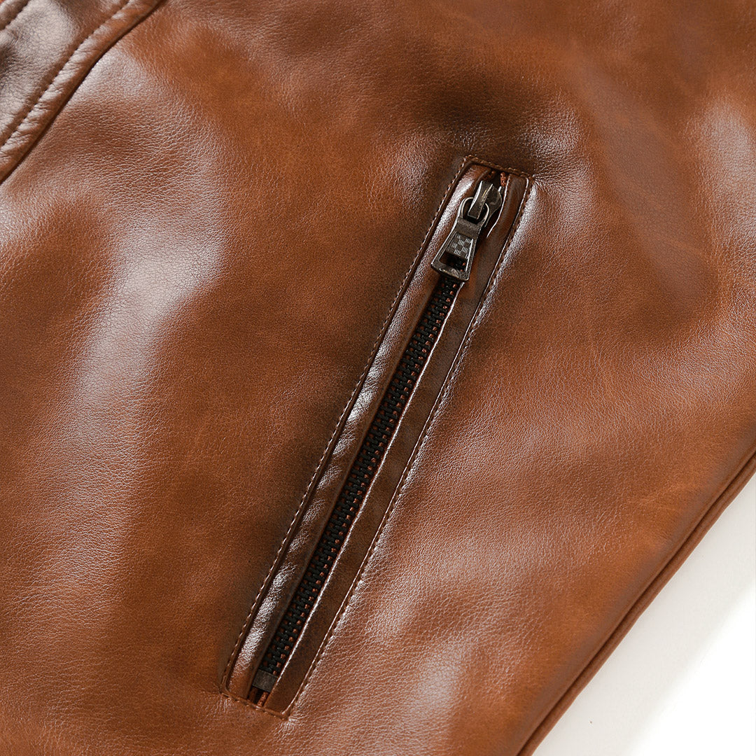 DANIEL PORTLAND™ | Roadster Lederjacke