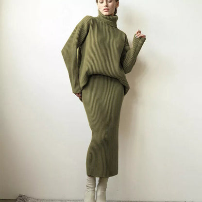 INAYA™ – Kuscheliges Rollkragen-Strickset