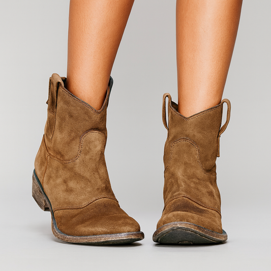 ELYRA™ | Wildleder Stiefeletten Premium