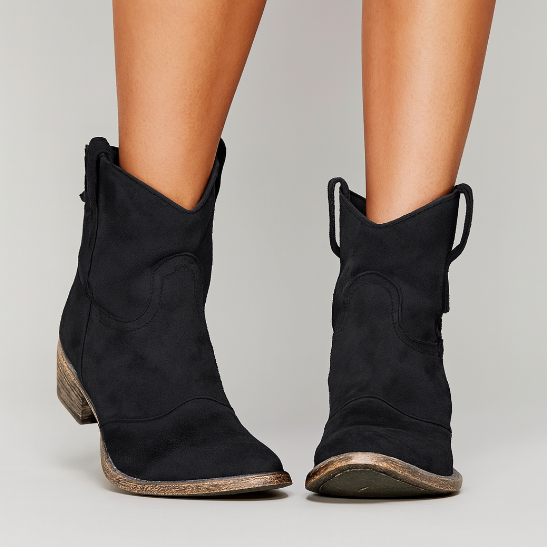 ELYRA™ | Wildleder Stiefeletten Premium