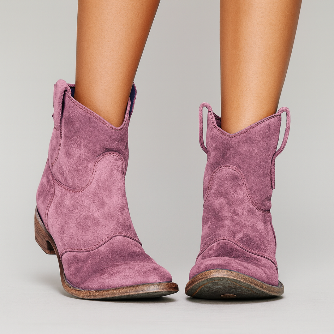 ELYRA™ | Wildleder Stiefeletten Premium